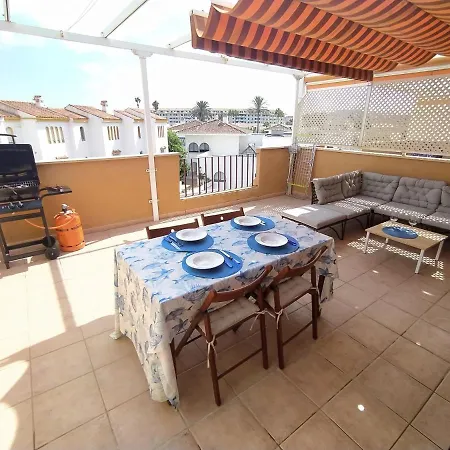 Con Gran Terraza A 50 M De La Playa *