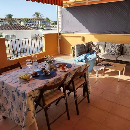 아파트 Con Gran Terraza A 50 M De La Playa 산루이스데사비닐라스
